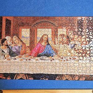 MasterPieces The Last Supper Panorama Jigsaw Puzzle 1000 Pieces 39" x 13" Ternay